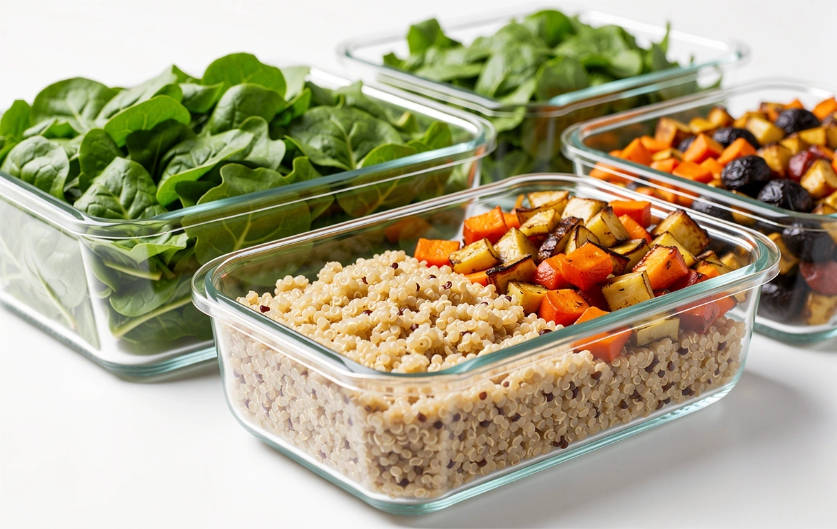 Gesundes Mahlzeiten-Konzept